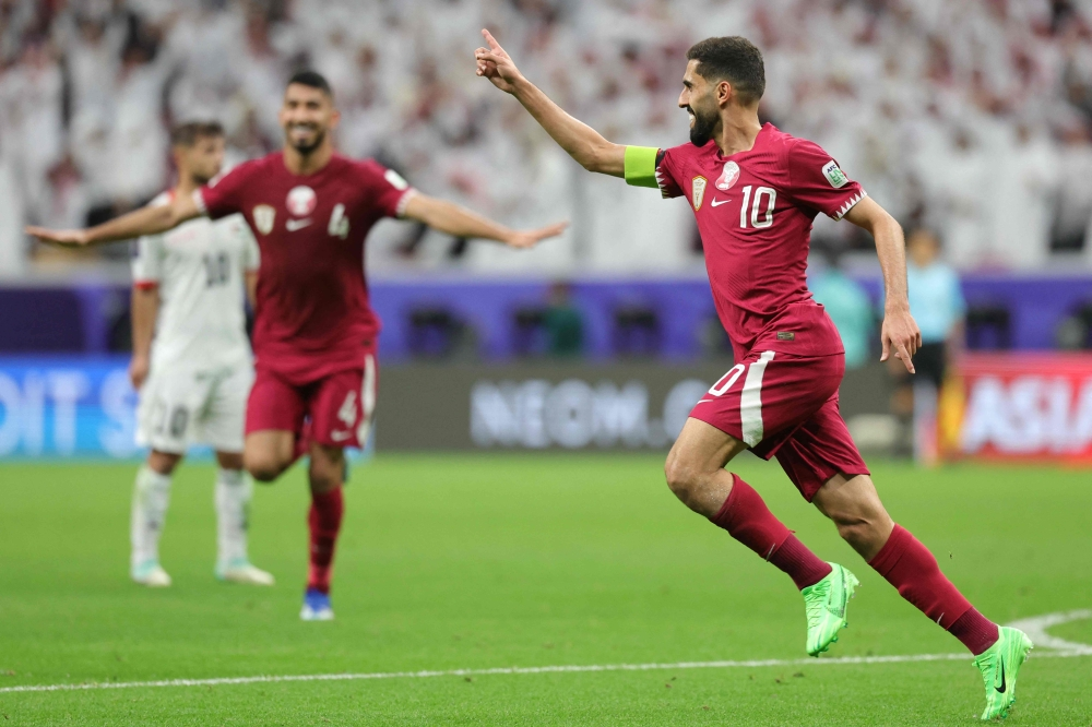 Màn lội ngược dòng ly kỳ của Qatar: Tóm tắt chi tiết trận tứ kết Asian Cup 2023 gặp Palestine